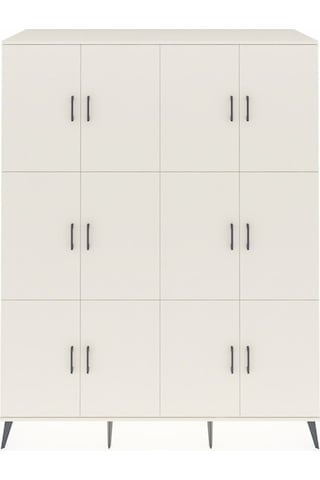 Kronos Gardrop 10 Raflı 12 Kapaklı 176x59x221 Aytaşı-aytaşı/antrasit Aytaşı/antrasit