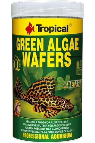 Tropical Green Algae Wafers 250 G Kovadan Bölme