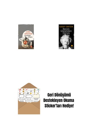 Göreliliğin Anlamı + Benim Gözümden Dünya + Okuma Sticker'ları