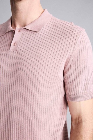 Defacto Standart Fıt Kısa Kollu Polo Tişört G3404ax26smpn56 Pembe-pn56