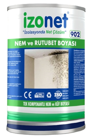 İzonet 902 Nem Ve Rutubet Boyası 5 Kg