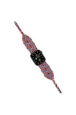 Hippi Anatolia Silver 38-40-41 Mm Smart Watch Braided Band