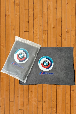 Mikrofiber Oto Kurulama Yıkama Havlusu 50x70 Cm Araba Logolu Bez