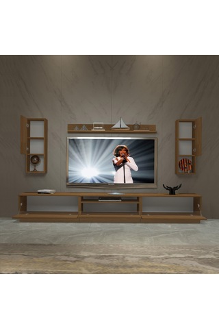 Decoraktiv Trendstyle 270das Mdf Tv Ünitesi Tv Sehpası Ceviz