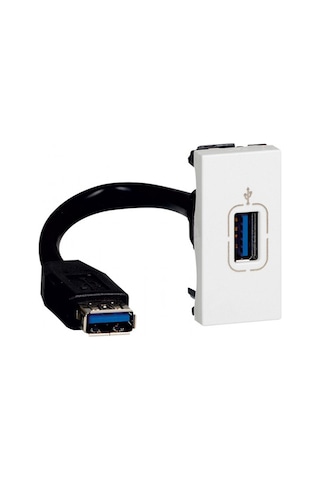 078746 Legrand Önceden Sonlandırılmış Dişi Usb Prizi