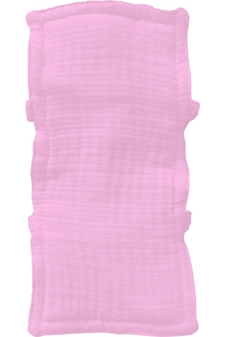 Pamuk Muslin Bebek Emzirme Yastığı Ter Emici Kol Yastığı Pembe