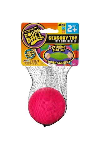 Stretchy Dough Ball - Stres Giderici Esnek Oyun Hamuru Topu - Pembe