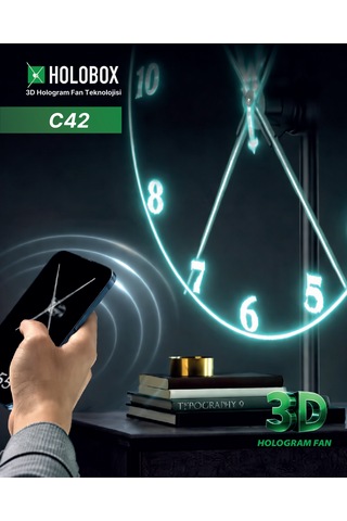 Holobox C42 3d Hologram Fan 42 Cm