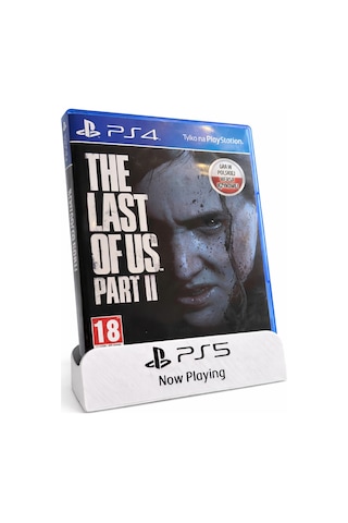 Ps5 Oyun Standı Now Playing Oyun Kutusu Sergileme Standı Şık Masaüstü Dayanıklı Oyun Tutucu