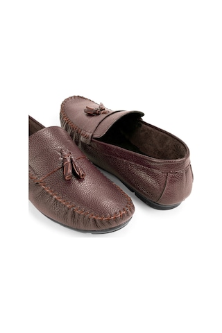 Noble Hakiki Deri Erkek Günlük Ayakkabı, Rok Loafer Ayakkabı
