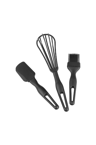 Emsan Cherry 3'lü Spatula Ve Çırpıcı Set