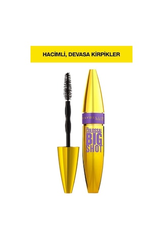 Maybelline New York The Colossal Big Shot Volum Express Maskara Siyah