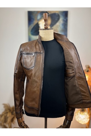Always Leather Usta İşi Özel Dikim %100 Hakiki Deri 1803340020 Siyah