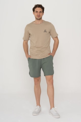 Jack & Jones Erkek Bisiklet Yaka Denim Dog Logolu Tişört 12202249 - 2 Vizon