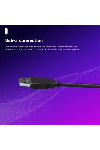 Suofeng Usb Kablolu Kulaklık, Gürültü Engelleme Mikrofonlu, Ofis Konferans/servis Çağrıları İçin, Hızlı Ses Kontrol Ve Sessiz Mod, Siyah Oy359