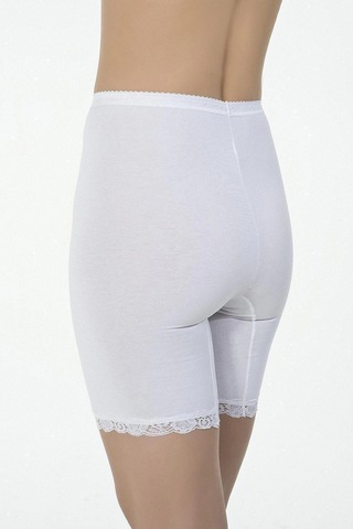 Kom Kadın Beyaz Basic Long Paçali Külot Bk0653501beya