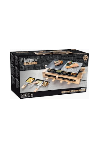 Bestron ARG300BW 1500 W XL Raclette Grill