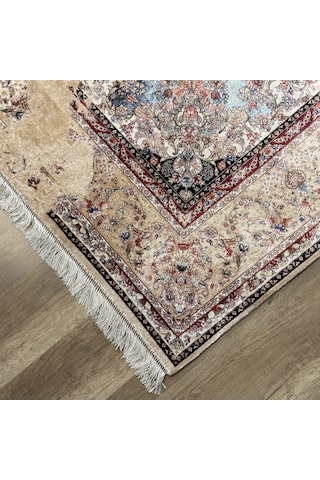 Hoom Rugs Tebriz Kr03 150 Tarak Makina Halısı Çok Renkli