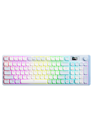 Aıgo S99 SKY Realm Kırmızı Switch Mekanik Kablosuz Oyuncu Q Klavye