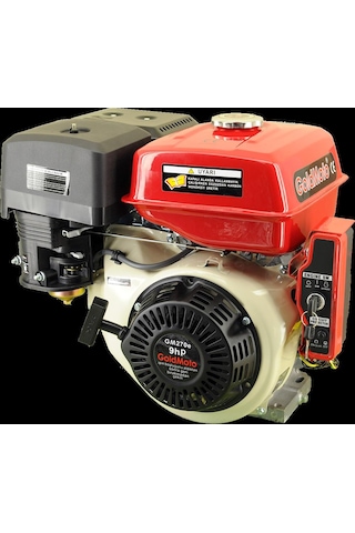 Goldmoto Gm270E Benzinli Motor 9 Hp Marşlı Krank Mili Kamalı