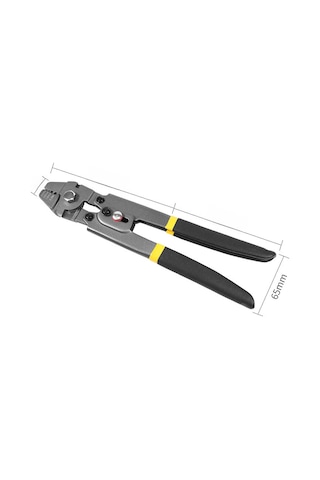 Kosona Deniz Balıkçılığı İçin 8-şekilli Alüminyum Klemeli Teli Kesme Ve Presleme Pensi - Fsh-y10a Pvc Kolluk