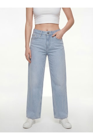 LOFT Bella Regular Fit Kadın Pantolon Lf2042524 Q1.v1 Denim