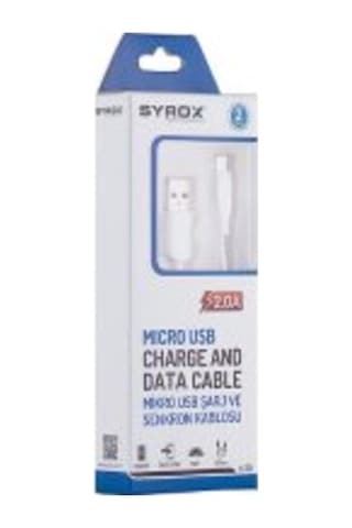 Syrox Syx-C70 S6/S7 (2A) Micro Usb Kablo