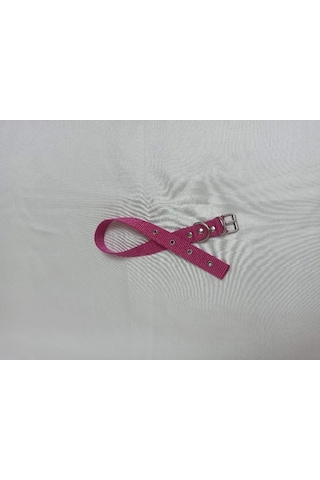 Küçük Irk Köpek Tasması Boy 50 Cm En 2.5 Cm Pembe