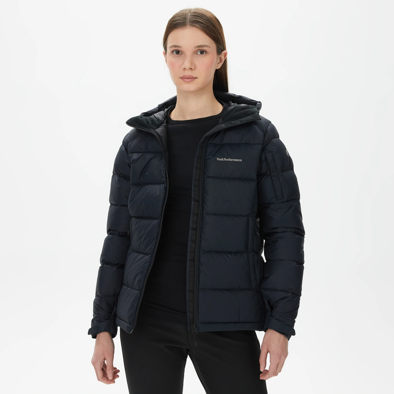 Peak Performance Frost Down Kadın Siyah Outdoor Mont Düz G79632030 Siyah