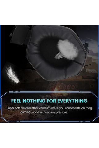 Geeksen G15mv Kablolu Oyun Kulaklığı - Dış Mikrofon, Rgb Işık Efekti, Ses Kontrol, Sessiz Mod, 3.5mm+usb Bağlantı, Siyah