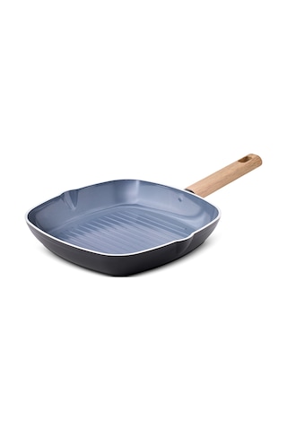 Aryıldız 28 Cm Eco Seramik Grill Tava Siyah