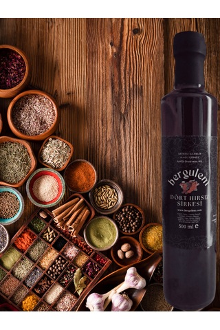 Bergulem Doğal 14 Baharat Sirkesi 500 ML