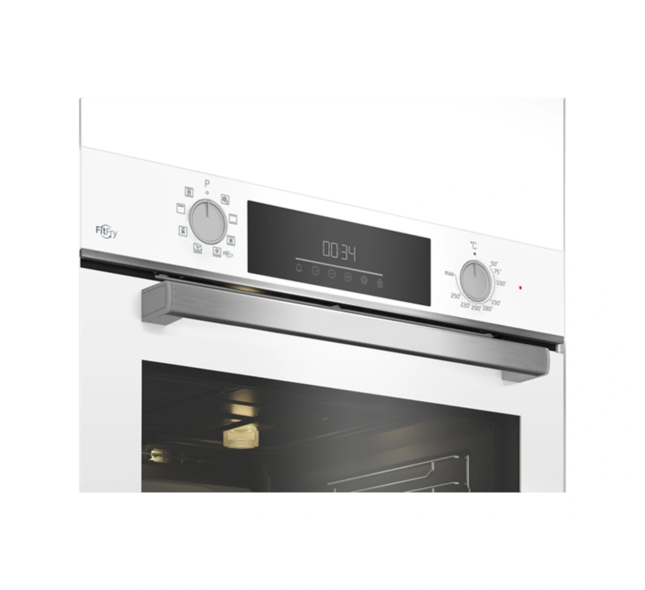 Beko BFC 432 B FitFry Beyaz Ankastre Fırın