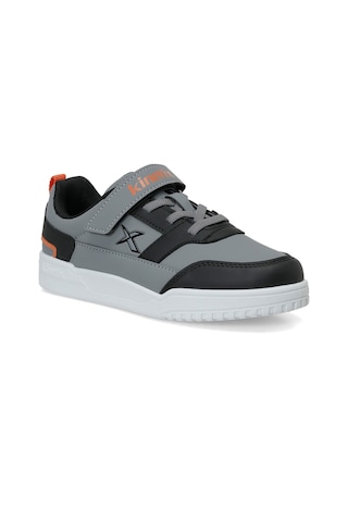 Kinetix Found Pu F Gri Erkek Çocuk Sneaker 000000000102695398 Gri-sıyah-turuncu