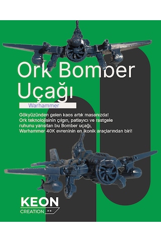 Warhammer 40k Ork Bomber Uçağı