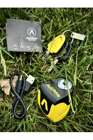 Auvray Mını Alarmlı Disk Kilidi 5,5mm Vespa Uyumlu