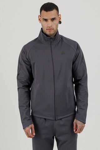 Airlife Power 22 Cr Line Tam Boy Fermuarlı Erkek Dik Yaka Sweatshirt Smoked Füme