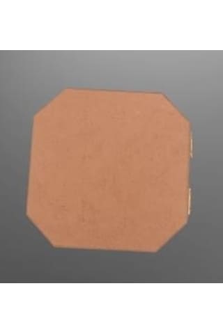 Hobi Dekoratif Model Öğrenci Kutusu Altıgen Ahşap HAM MDF El Yapımı