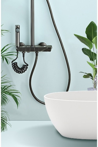 Nefa Yapı Piyano Gri Duş Ünitesi Diğer