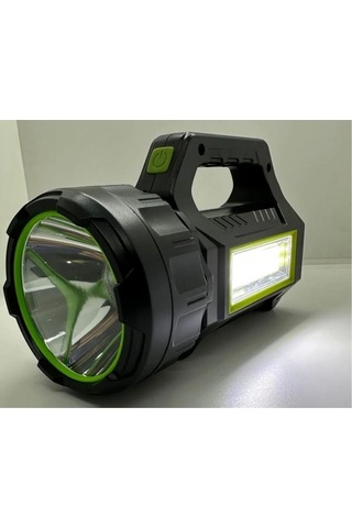 Ps-t95 10w Uzun Menzilli Solar Panelli Powerbank Usb Çıkış S.o.s Lu Ultra Güçlü Ledli Şarjlı Fener