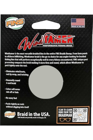 Fins Windtamer Örgü İp Misina Yeşil 274 Metre 0.15mm