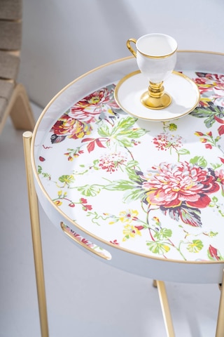Acar Raya Çıkarılabilir Tepsili Sehpa - 49 Cm Renkli