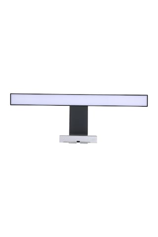 Lemestar Modern Led Aynalı Banyo Aydınlatması, 6w, 30cm, Abs Siyah Mat, Ip44 Koruma, 110-240v Siyah