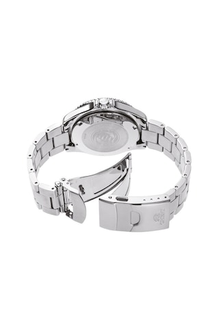 Orient Mako 3 Ra-aa0821s39b Otomatik Çelik Gri Krem Kadran 20 Atm 42 Mm Erkek Kol Saati Altın