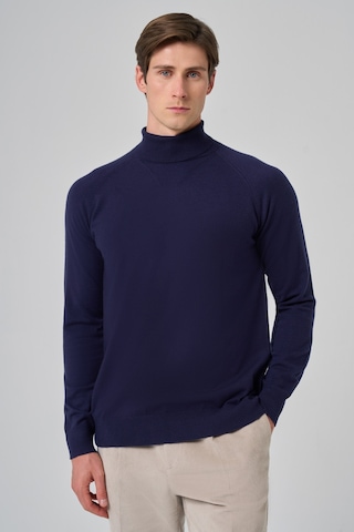 Morven Erkek Marine Trend Core Spun Balıkçı Yaka Dynamic Fit Rahat Kesim Triko 26kc017010210 Marine Marine
