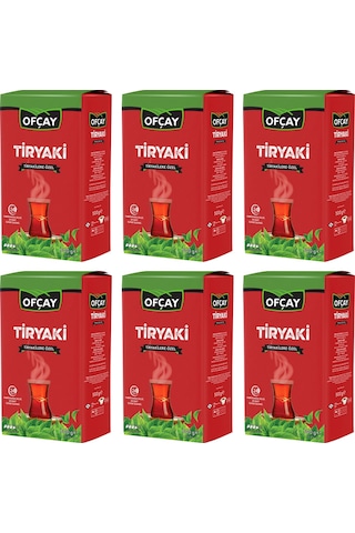Ofçay Tiryaki Çay 500 Gr X 6 Adet