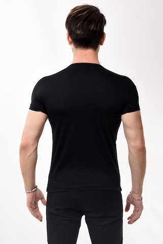 V Yaka Basic Slim Fit Erkek Tişört T-Shirt 10 Renk