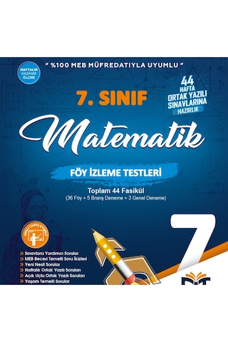 7. Sınıf Matematik Föy İzleme Testleri 7. Sınıf Matematik Föy İzleme Testleri