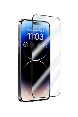 Apple Uyumlu iPhone 14 Benks V Pro Ultra Shield 0.3mm Ekran Koruyucu Uygulama Aparatlı Şeffaf