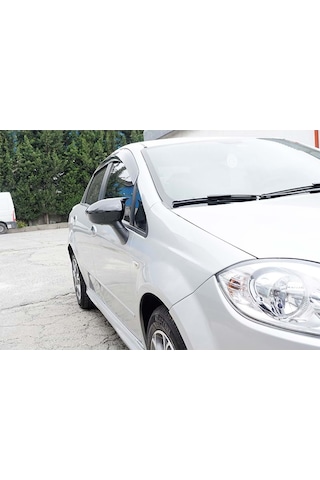 Linea Yarasa Ayna Kapağı Plastik Parlak Siyah